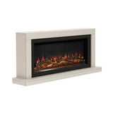 Flare Elyce Grande wall mounted electric fireplace cream 2kW (British brand)