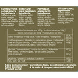 Bornibus sweet and sour gherkins 900g jar, UK version
