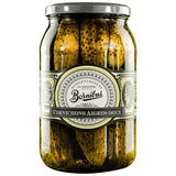Bornibus sweet and sour gherkins 900g jar, UK version