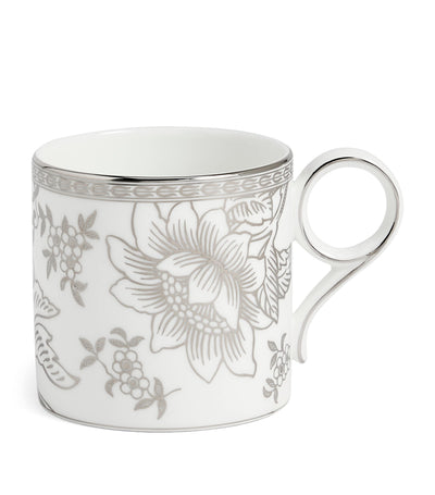 Harrods Wedgwood Silver Tonquin Bone China Mug- Buy online at McGrocer