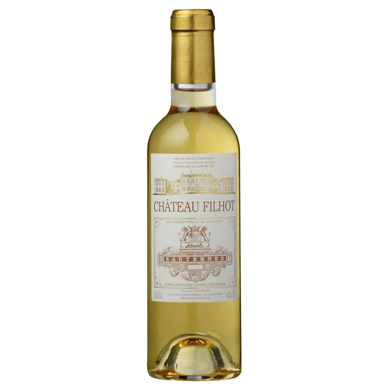 Château Filhot Sauternes dessert wine 2019 37.5ml (British brand)