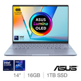 Costco UK ASUS Vivobook S 14 Inch OLED Laptop, Intel Core Ultra 7, 16GB RAM, 1TB SSD, S5406SA-QD006W- Buy online at McGrocer