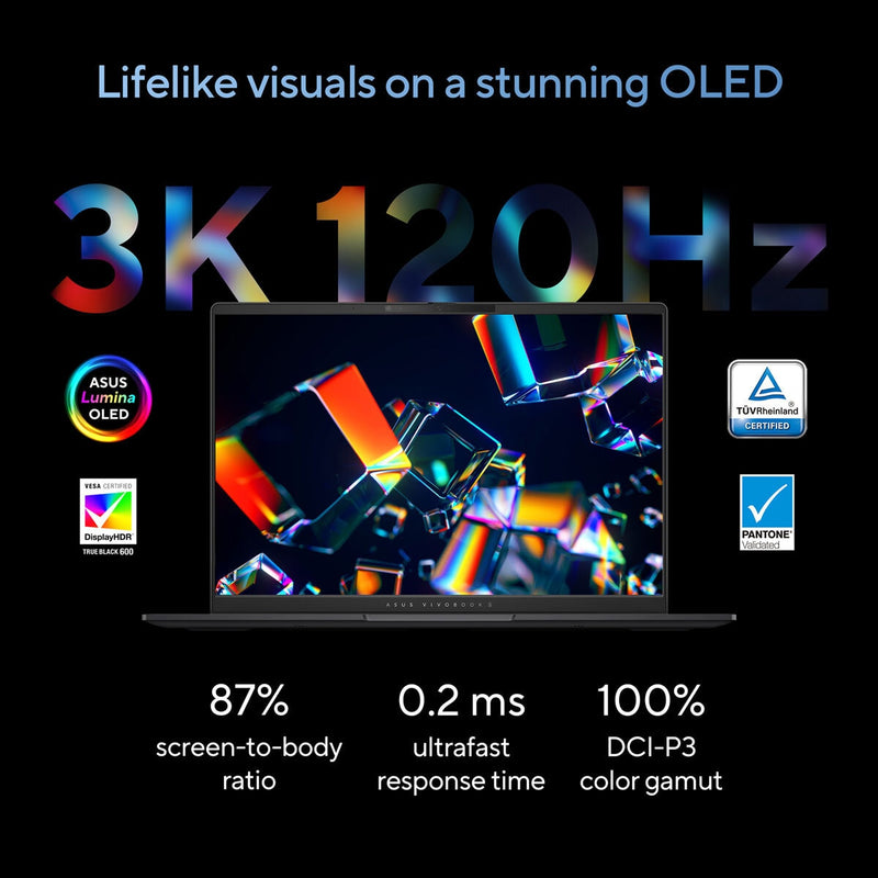 ASUS Vivobook S 14 inch OLED laptop, imported from the UK