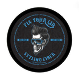 Fix Your Lid styling fiber high hold matte finish 106g, imported from the UK