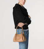 Bottega Veneta small leather parachute shoulder bag - British product