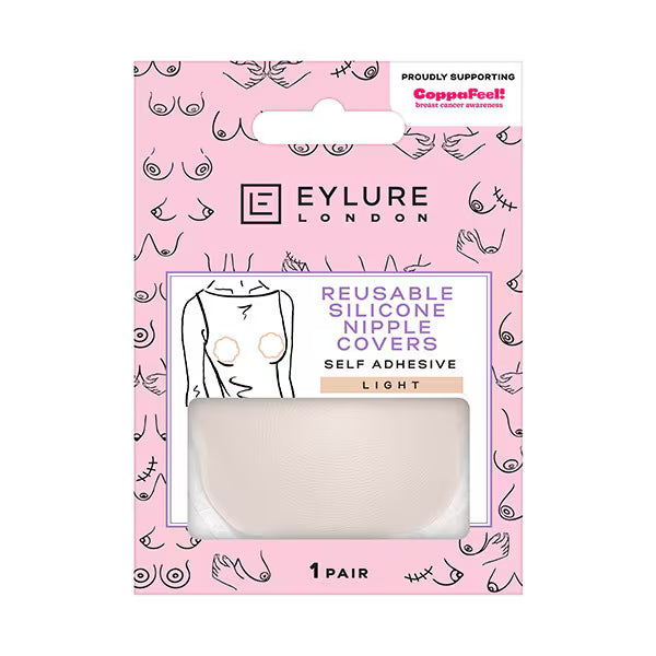 Eylure Petal Reusable Silicone Nipple Covers Single Pair - British product