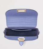 Aspinal of London Portobello croc-embossed cross-body bag, imported from the UK