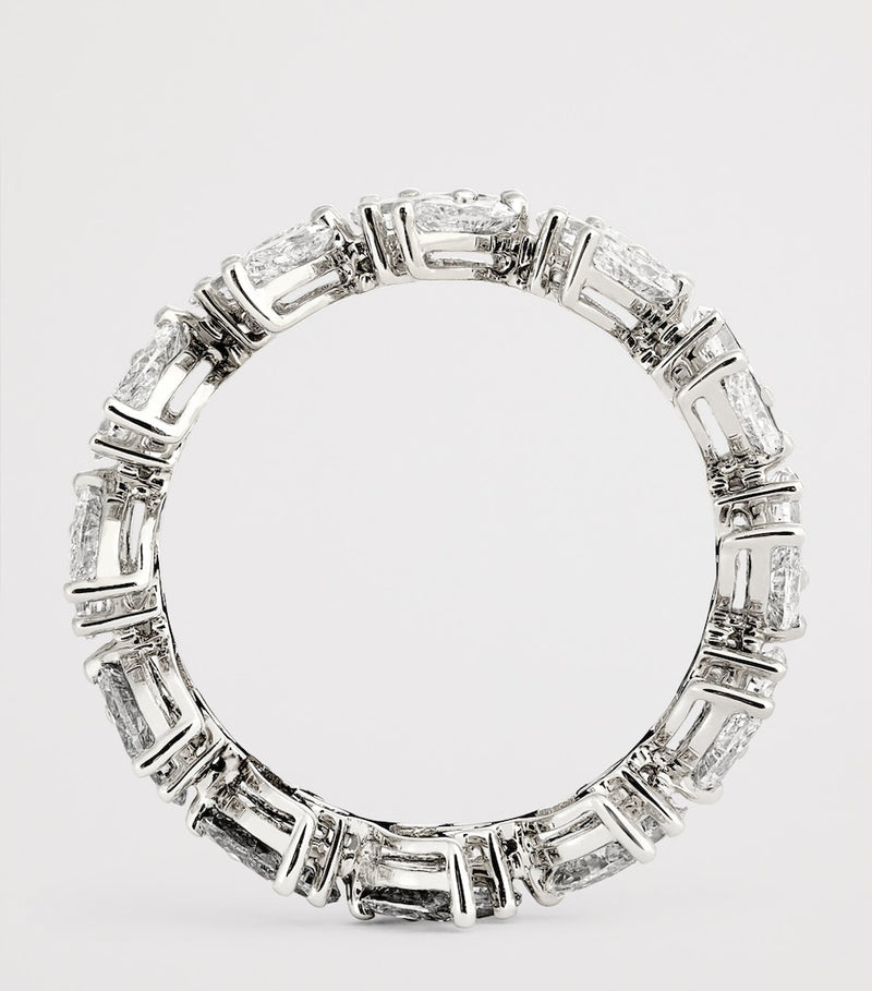 Anita Ko white gold diamond lotus ring, imported from the UK