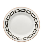 GINORI 1735 Catene Nero dessert plate 22cm, UK version
