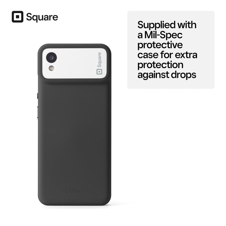 Square Handheld Card Reader with Case - British product