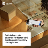 Square Handheld Card Reader with Case - British product