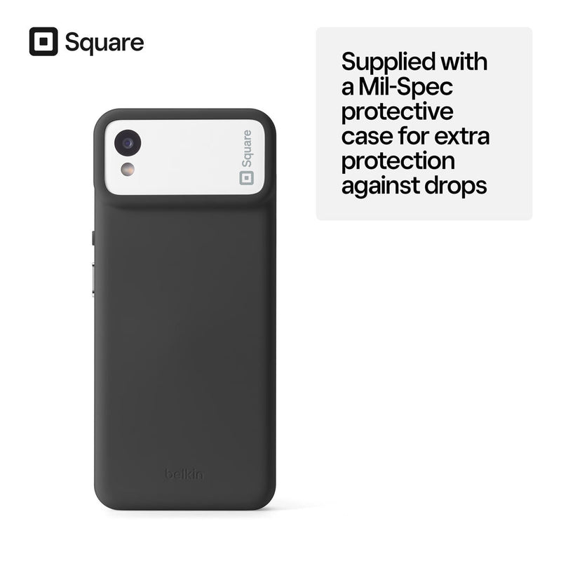 Square Handheld Card Reader with Case - British product