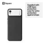 Square Handheld Card Reader with Case - British product