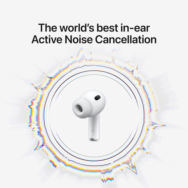 Apple AirPods Pro 3 earbuds with MagSafe case, imported from the UK
