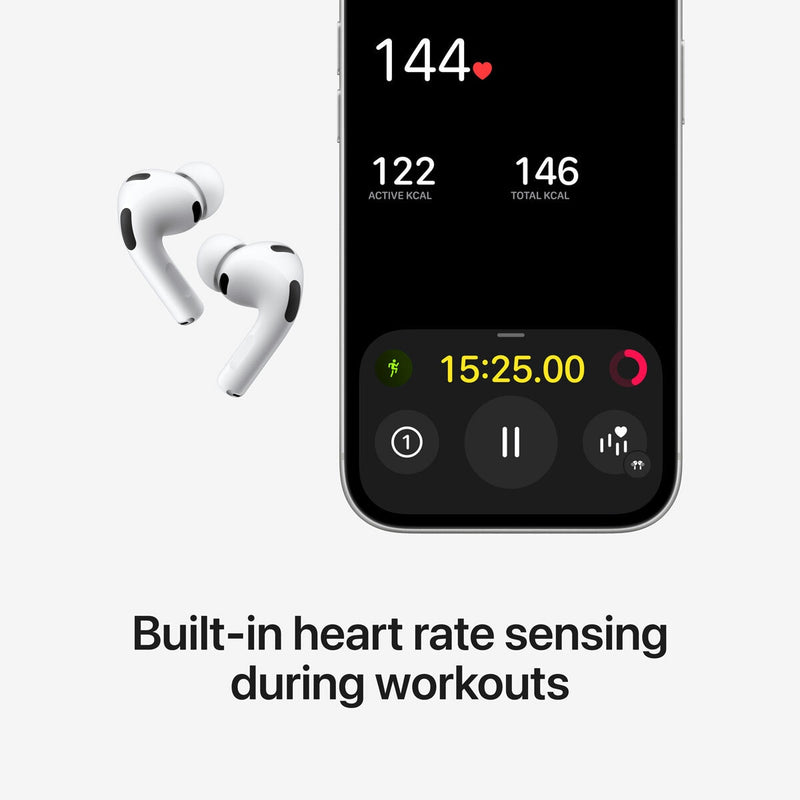 Apple AirPods Pro 3 earbuds with MagSafe case, imported from the UK