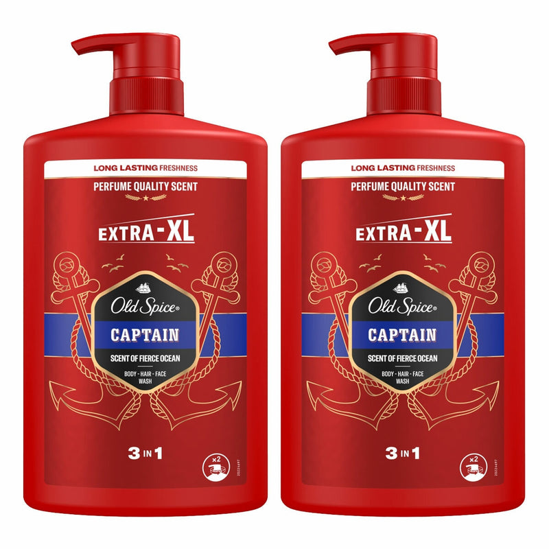 Old Spice Captain 3-in-1 shower gel, UK version