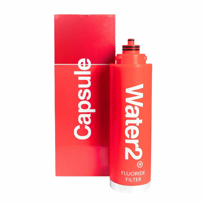 Water2 fluoride filter kit with two capsules, 30cm (British brand)