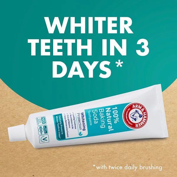 Arm and Hammer Whitening Baking Soda Toothpaste 75ml - British product
