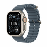 Costco UK Apple Watch Ultra 3 GPS + Cellular 49mm Natural Titanium Case with Anchor Blue Ocean Band- Buy online at McGrocer