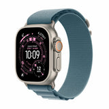 Costco UK Apple Watch Ultra 3 GPS + Cellular, 49mm Titanium Case, Light Blue Alpine Loop- Buy online at McGrocer