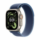 Costco UK Apple Watch Ultra 3 GPS + Cellular 49mm Titanium Case with Bright Blue Trail Loop Smartwatch- Buy online at McGrocer