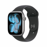 Costco UK Apple Apple Watch Series 11 GPS 42mm Aluminium Case Smartwatch with Sport Band - M/L- Buy online at McGrocer