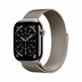 Costco UK Apple Watch Series 11 GPS + Cellular Smartwatch 42mm Titanium Case with Milanese Loop- Buy online at McGrocer