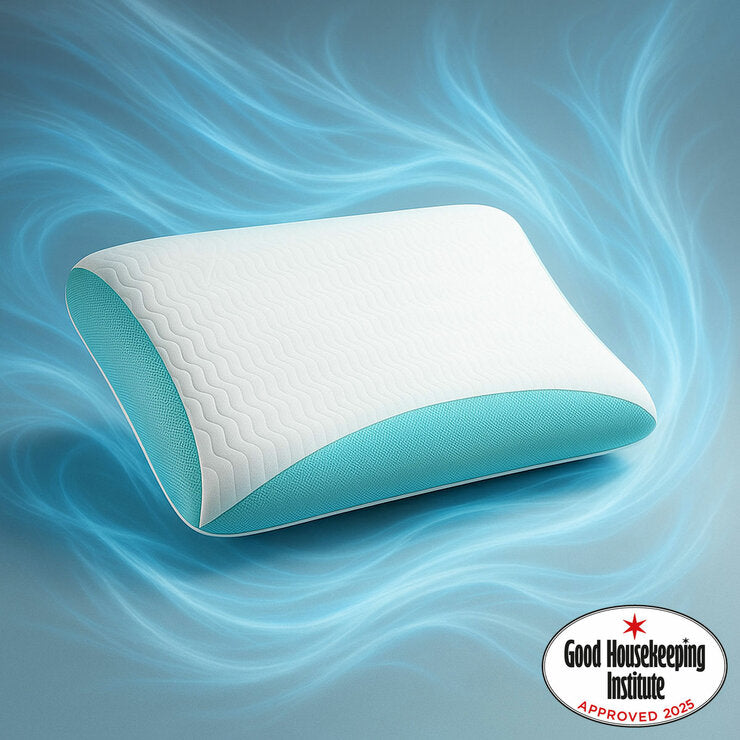 REM-Fit Cool Gel Memory Foam Pillow 40x64 cm, UK version