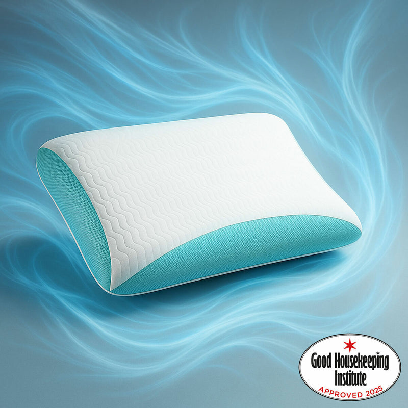 REM-Fit Cool Gel Memory Foam Pillow 40x64 cm, UK version