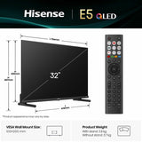 Hisense 32 inch QLED Smart TV UK version