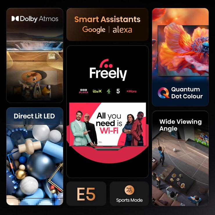 Hisense 32 inch QLED Smart TV UK version