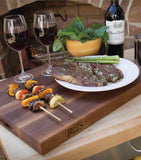 Boos Blocks black walnut chopping board - British product