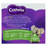 Cushelle Quilted 3-ply toilet tissue 24 pack, imported from the UK