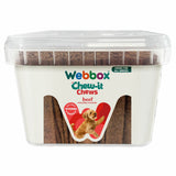 Costco UK Webbox Meaty Chomping Chews Beef Dog Treats 2.15kg- Buy online at McGrocer