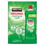 Kirkland Signature washing up liquid 6x1L, imported from the UK