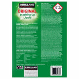 Kirkland Signature washing up liquid 6x1L, imported from the UK