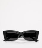 Jimmy Choo cat eye acetate sunglasses gold-tone logo - British product