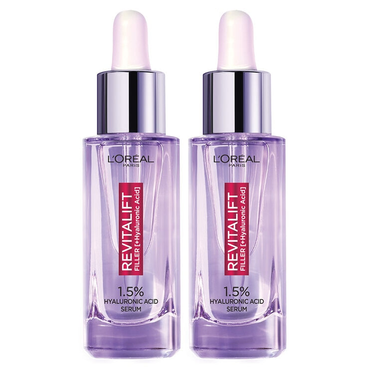 L'Oreal Revitalift Filler anti-aging serum 2 x 30ml - British product