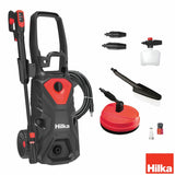 Hilka 2,000W pressure washer with patio cleaner - British product