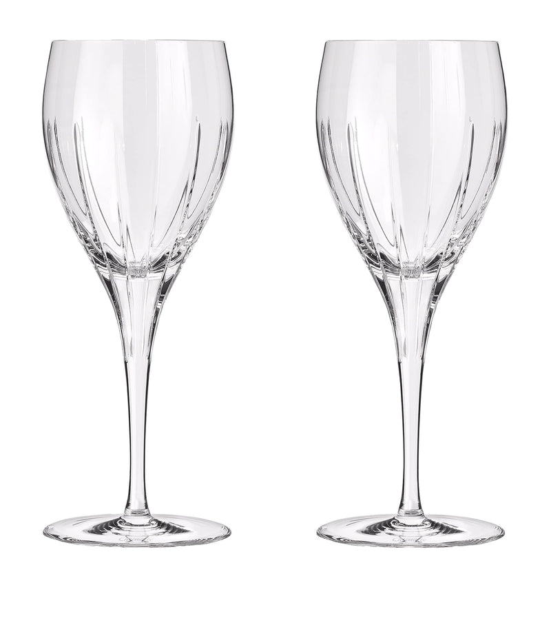 Christofle white wine glasses set of 2 170ml - British product