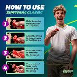 Zipstring Twin Pack looped string launcher - British product