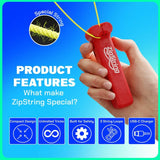 Zipstring Twin Pack looped string launcher - British product