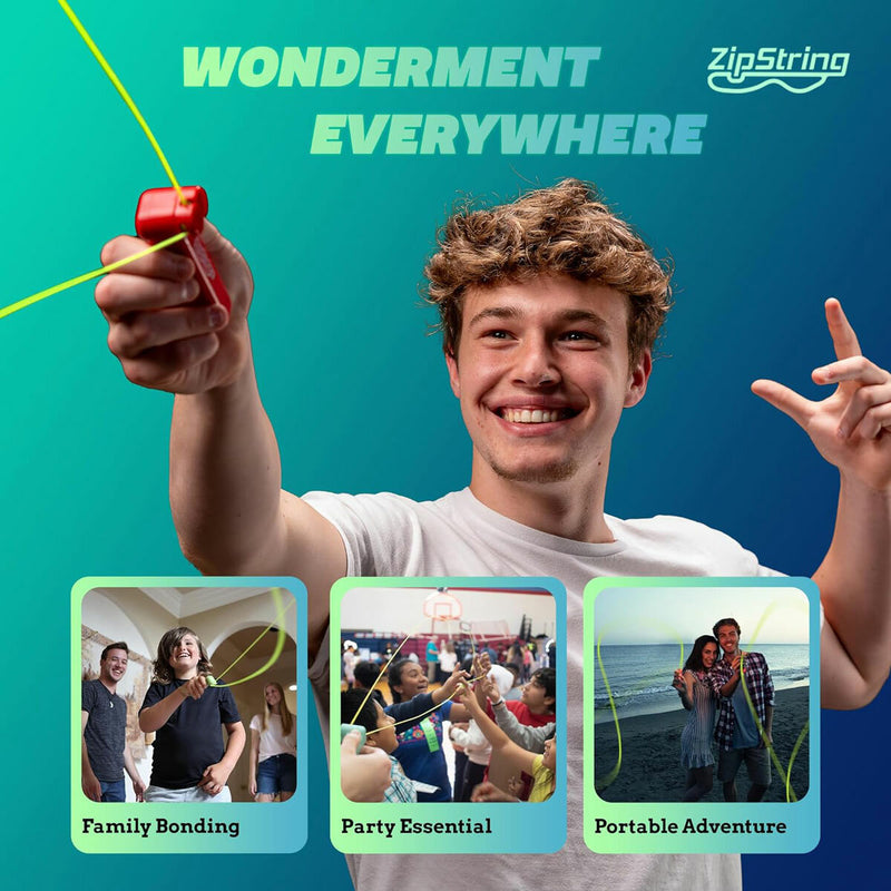 Zipstring Twin Pack looped string launcher - British product