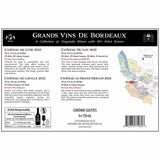 Bordeaux wine gift pack 4 x 75cl - British product