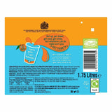 Robinsons double concentrate orange squash 6 x 1.75L, UK version