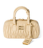 Miu Miu Mini Matelassé Arcadie handbag - British product