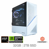 CyberPowerPC gaming desktop RTX 5070 Ti Ryzen 7 (British brand)