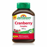 Jamieson cranberry capsules 180 count, imported from the UK