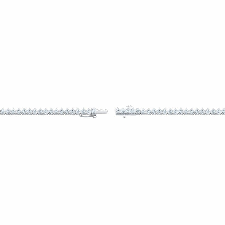 Costco 10ct diamond tennis necklace white gold, imported from the UK