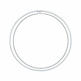 Costco 10ct diamond tennis necklace white gold, imported from the UK
